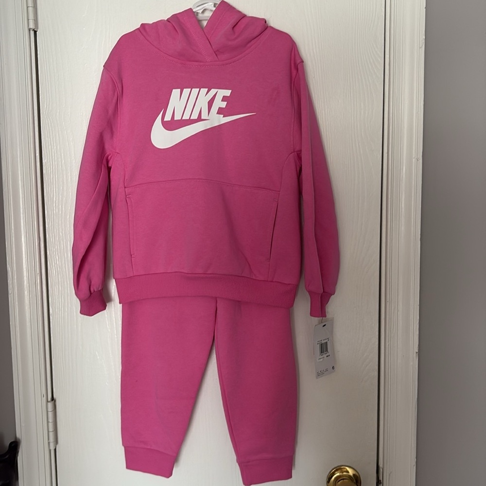 Girls cotton Nike Set